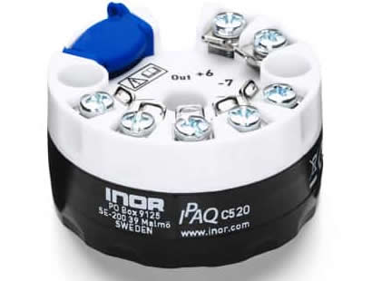 IPAQ C520瑞典INOR温度变送器模块 兼容HART 双输入 SIL2认证
