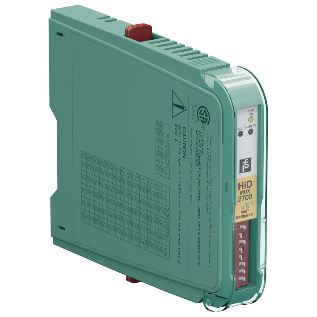 HiDMux2700 型 32 通道 HART 多路复用器
