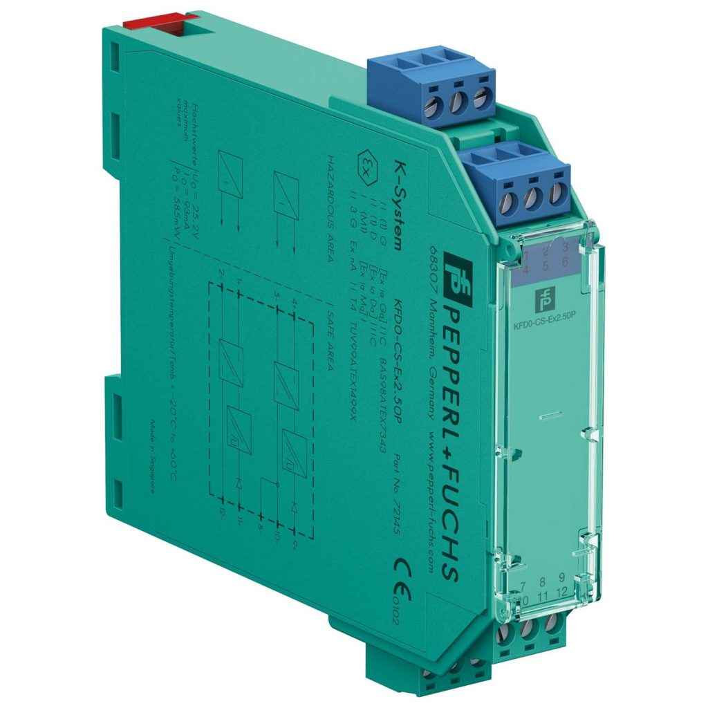 KFD0-CS-Ex2.50P 型双通道转发器（隔离式安全栅）