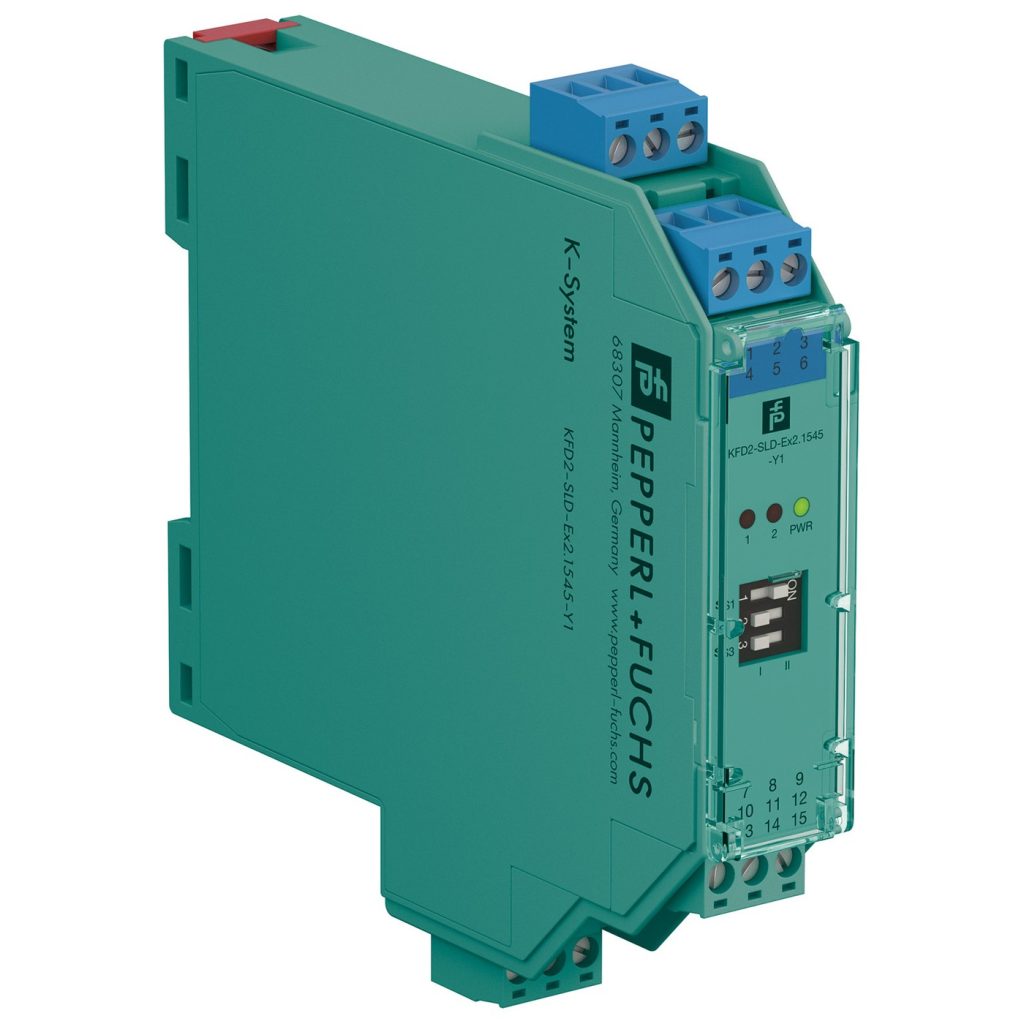 KFD2-SLD-Ex2.1545-Y1 型双通道电磁阀驱动器（隔离式安全栅）