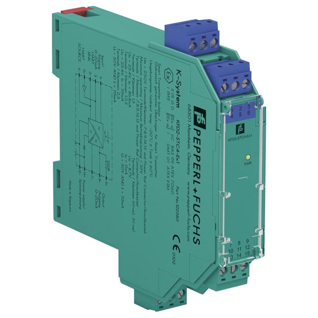 KFD2-STC4-Ex1 型单通道智能变送器供电模块（隔离式安全栅）