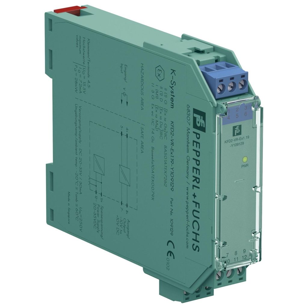 KFD2-VR-Ex1.19-Y109129 型单通道电压转发器（隔离式安全栅）