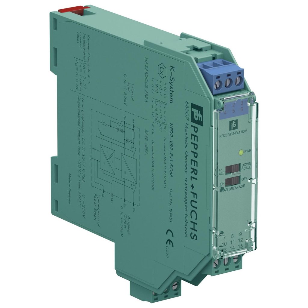 KFD2-VR2-Ex1.50M 型单通道电压转发器（隔离式安全栅）
