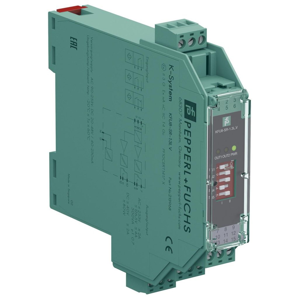 KFU8-SR-1.3L.V 型 1 通道开关放大器（带时间继电器）