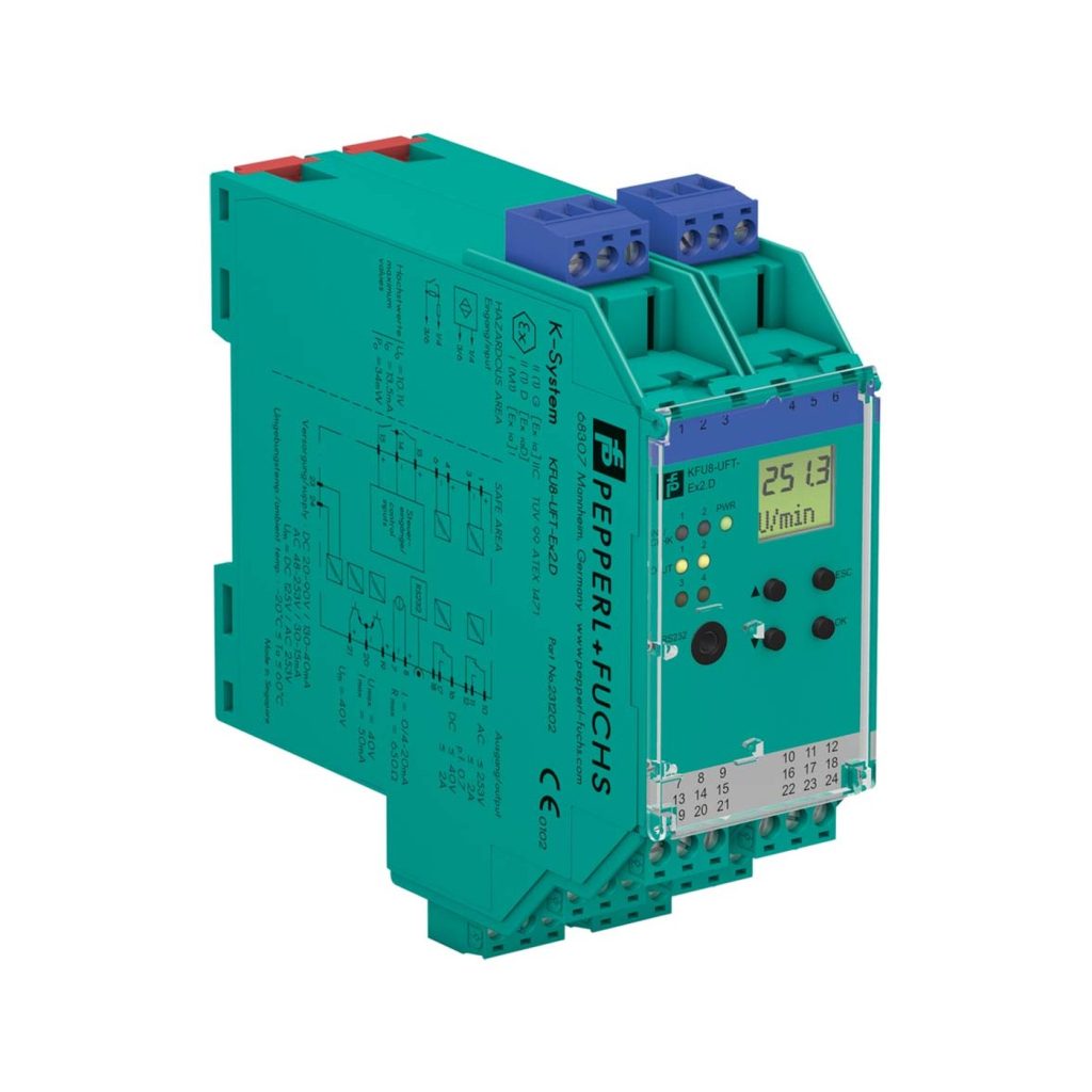 KFU8-UFT-Ex2.D 型双通道带转向与同步监控的频率变送器（隔离式安全栅）