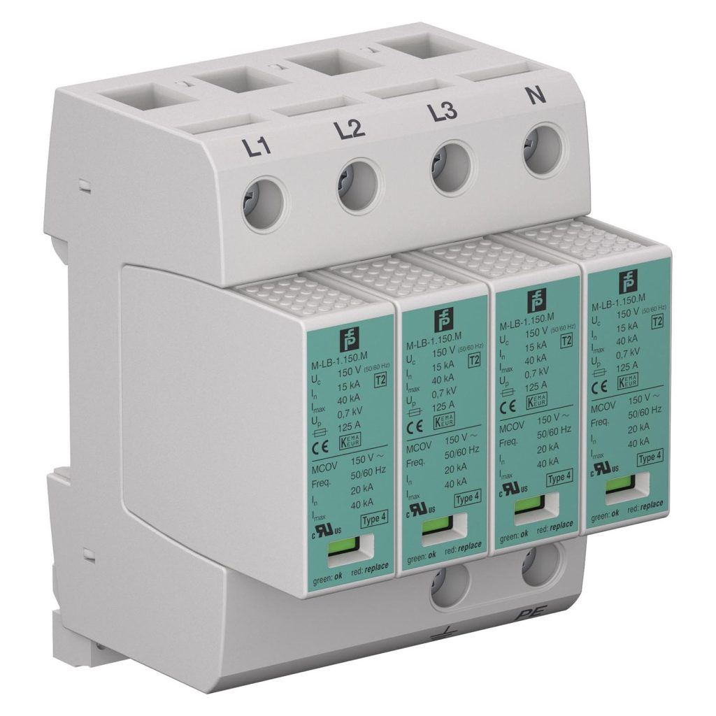 M-LB-4.150TNS.D 型 4 通道浪涌保护隔离器