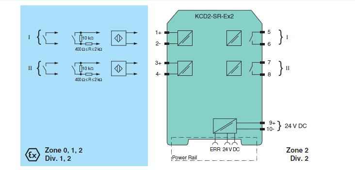 德国倍加福KCD2-SR-EX2安全栅拨码开关设置